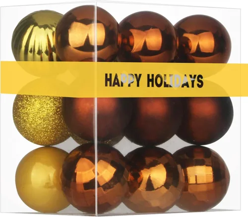 Miniatura 94 de Bolas de Navidad Grandes de 3.2" en Azul Bebé - Adornos para Árbol de Navidad, Bolas Colgantes Inastillables para Cumpleaños, Halloween, Boda