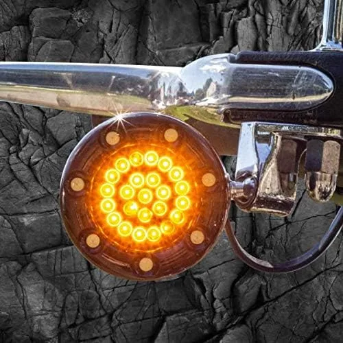 Miniatura 6 de Eagle Lights Kit de intermitentes LED de haz infinito de 2 pulgadas delanteras y traseras con cubiertas de anillo de luz LED de funcionamiento