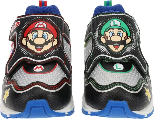 Miniatura 6 de SUPER MARIO Brothers Mario and Luigi - Tenis para niños, tenis iluminados, tenis mixtos, talla 11 a 3 para niños