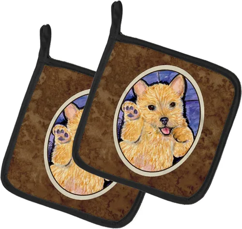 Miniatura 39 de Caroline's Treasures SS8617PTHD - Juego de soportes para ollas de cocina resistentes al calor, almohadillas calientes para horno para cocinar, Husky