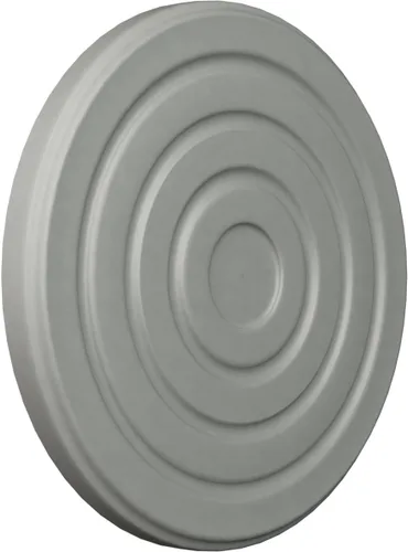 Miniatura 2 de Ekena Millwork ROS05X00LI Lisboa Roseta Redonda, 5"OD x 3/8"P, Imprimado