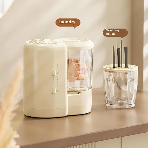 Miniatura 3 de Ropa interior eléctrica Ropa de bebé Lavadora y cepillo de maquillaje Secador 360 Lavadora Secadora automática Combo