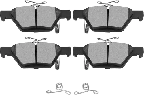 Miniatura 11 de Pastillas de freno, 4 pastillas de freno de disco de cerámica traseras ECCPP para Chevy Captiva Sport, Equinox, 10-17 para GMC Terrain, 07-09
