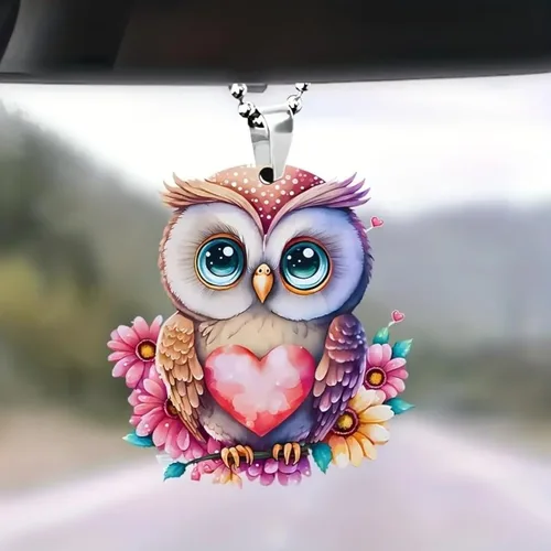 Miniatura 10 de Accesorios para espejo retrovisor, adorno oscilante para automóvil, decoración de automóvil, accesorios para colgar en el interior del automóvil