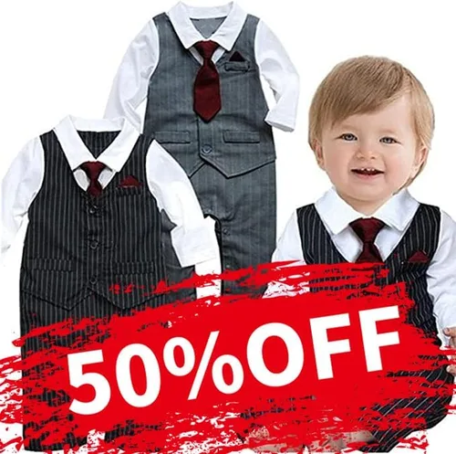 Miniatura 7 de EGELEXY esmoquin chaleco, traje para casamiento, formal para bebé