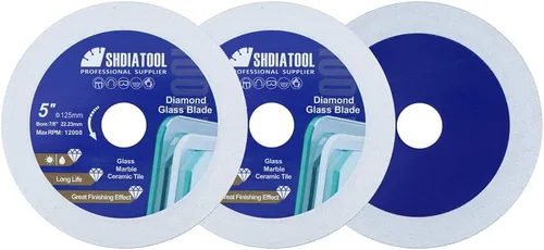 Miniatura 12 de SHDIATOOL Disco de corte de diamante de vidrio de 2 pulgadas, rueda de corte ultradelgada para azulejos de cerámica, porcelana y mármol de 50 mm