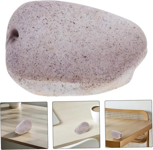 Miniatura 9 de Caja de almacenamiento de llaves de piedra realista para exteriores, con diseño de resina realista para jardín, oficina y uso doméstico, versátil