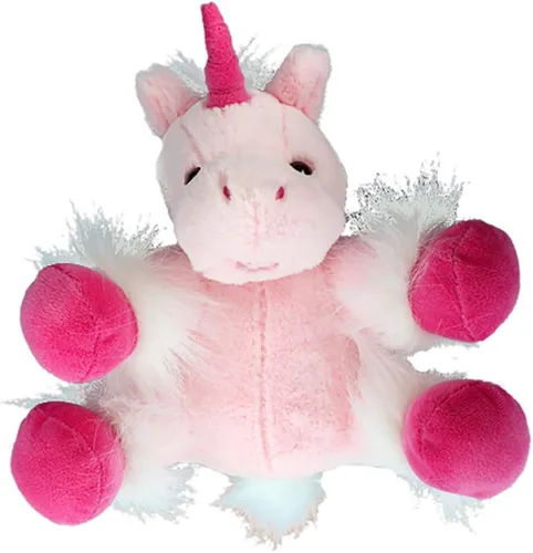 Miniatura 2 de Haz tu propio kit de unicornio rosa muy suave de 8 pulgadas, no requiere costura
