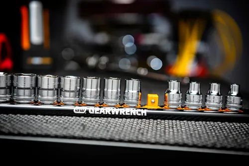 Miniatura 7 de GEARWRENCH 14 Pc. 3/8" Drive 6 Pt. Juego de llaves de vaso estándar, métrico - 80552