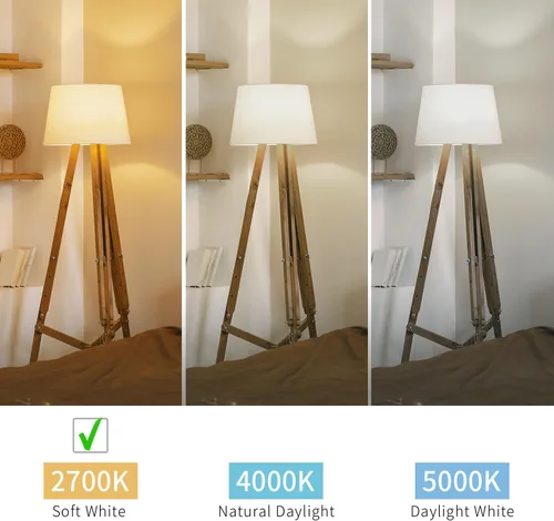 Miniatura 5 de BORT Paquete de 6 bombillas LED vintage ST58 resistentes a las roturas, blanco cálido 2700 K, bombillas Edison regulables de 6 W, equivalente a 60