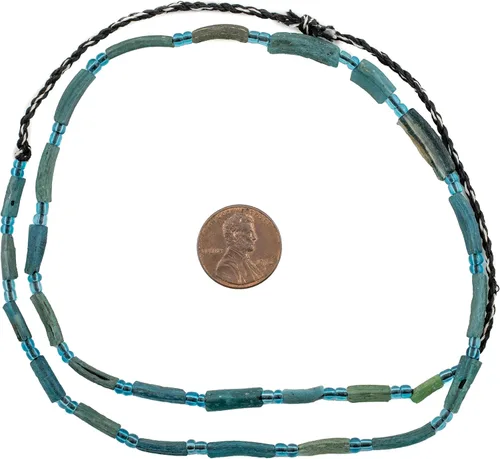 Miniatura 2 de Abalorios de cristal romanos de agua, vidrio genuino encontrado en Afganistán, Cuentas de vidrio mate para la fabricación de joyas, The Bead Chest