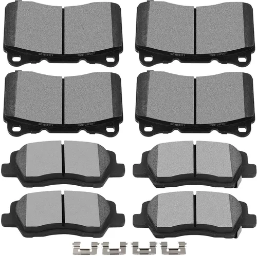 Miniatura 19 de D373 D374 SCITOO - Juego de pastillas de freno de disco para Honda Civic 1988-1989
