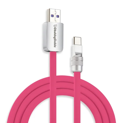 Miniatura 12 de chubbycable Chubby 2.0 USB C 240W Cable de carga rápida de silicona suave y duradero, cable de carga extra grueso compatible con iPhone 17-15 Series