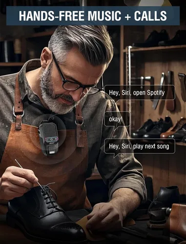 Miniatura 2 de GBEAST Altavoz Bluetooth Portátil Vestible Actualizado 2026, Mini Altavoces Portátiles con Clip, Tiempo de Reproducción Todo el Día, Impermeable