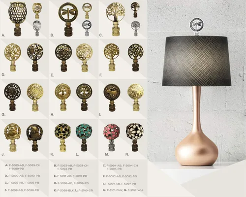 Miniatura 3 de Royal Designs, Inc. Lámpara decorativa de libélula finial, F-5093-CH-1, cromo