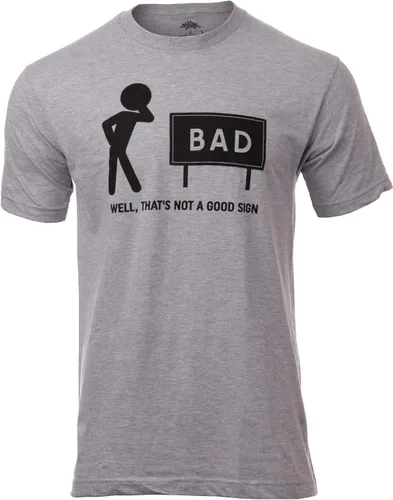Eso no es un buen signo Papá broma divertido padre abuelo papá día del padre Bad Pun humor camiseta