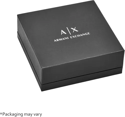 Miniatura 3 de A X Armani Exchange - Pulsera de cadena de acero inoxidable para hombre