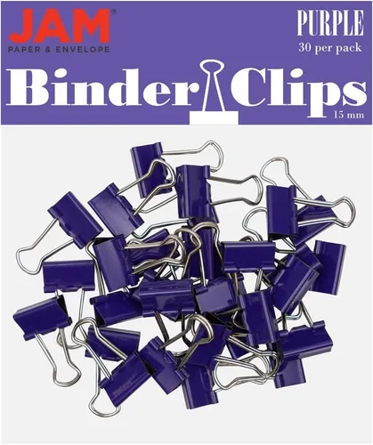 Miniatura 47 de Broches aprietapapeles JAM Paper®, Blanco