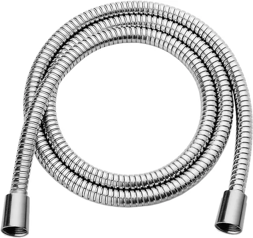 Miniatura 19 de BRIGHT SHOWERS Manguera de ducha para cabezales de ducha de mano, cable de 96 pulgadas extra largo de acero inoxidable, manguera de ducha de mano