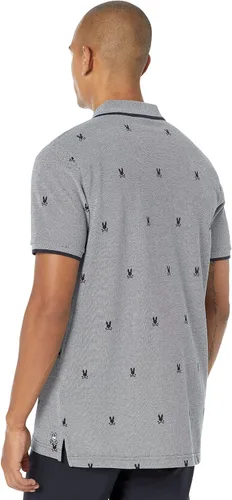 Miniatura 2 de Psycho Bunny Polo estampado Birdseye