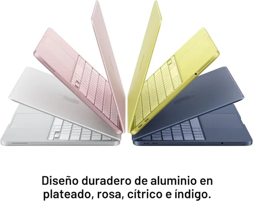 Miniatura 3 de Apple Laptop MacBook Neo 2026 de 13 pulgadas con chip A18 Pro: diseñada para inteligencia artificial y Apple Intelligence, pantalla de retina Rubor
