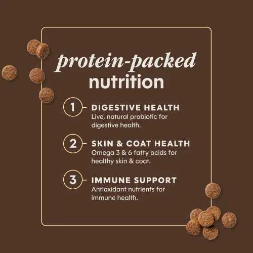 Miniatura 3 de Instinct Ultimate Protein Sin Granos Receta de Pollo Libre de Jaula Natural Comida Seca para Gatos, Bolsa de 10 lb