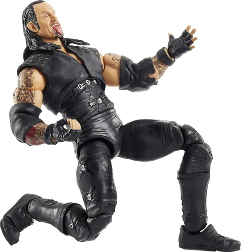 Miniatura 4 de WWE Ultimate Edition - Figura de acción de Undertaker, coleccionable de 6 pulgadas con cabezas adicionales, manos intercambiables y chaqueta