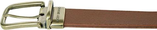 Miniatura 6 de Lucky Brand Women's Reversible Smooth Leather Belt with Old English Brass Harness Buckle