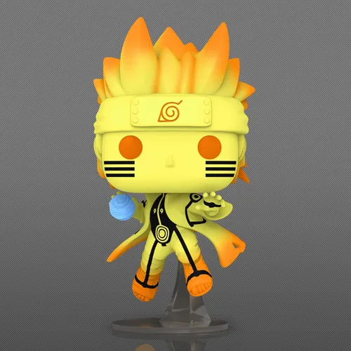Miniatura 3 de Funko Pop! Animación: Naruto Shippuden - Naruto Uzumaki en modo enlace Kurama con resplandor Rasengan Edición especial de persecución exclusiva