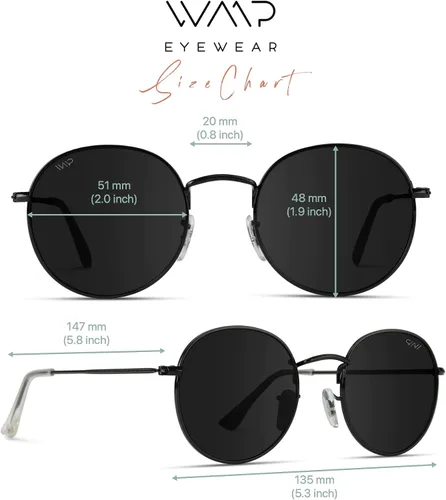 Miniatura 6 de Wearme Pro, modernos lentes de sol con lente redondo reflectante