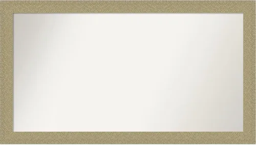 Miniatura 136 de Amanti Art Espejo de pared personalizado no biselado (24.25 x 24.25 pulgadas), marco dorado de mosaico, varios tamaños personalizados, espejo