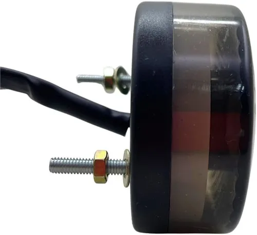 Miniatura 3 de Universal LED redondo motocicleta trasera freno freno luz moto placa montaje lámpara para Cafe Racer Honda ATV UTV Suzuki