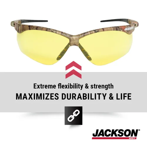 Miniatura 3 de Jackson Safety Gafas de seguridad SG – Protección ocular para hombres y mujeres – ANSI Z87.1 (paquete de 12)