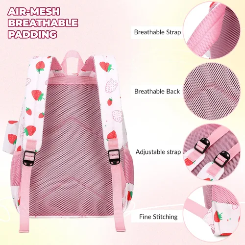 Miniatura 21 de Mygreen - Mochila escolar con bonitos diseños para niños y niñas, 11.5 x 15.7 x 5.1 pulgadas
