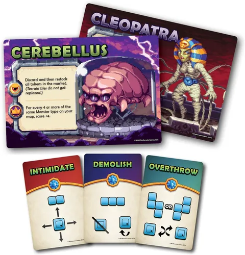Miniatura 3 de Brotherwise Games Overboss: una aventura de monstruo jefe, púrpura medio