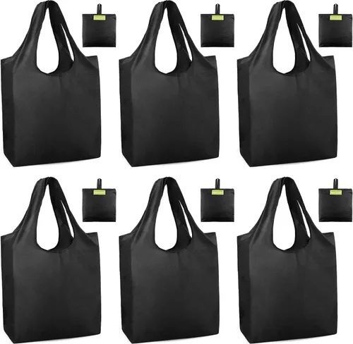 Miniatura 10 de Bolsas de la compra de animales reutilizables plegables bolsas de comestibles