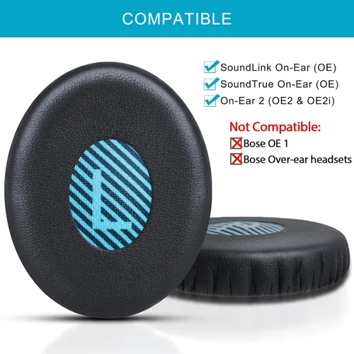 Miniatura 2 de Almohadillas de repuesto para auriculares Bose On-Ear 2, almohadilla de oreja GVOEARS para auriculares inalámbricos Bose OE2 / OE2i / SoundTrue