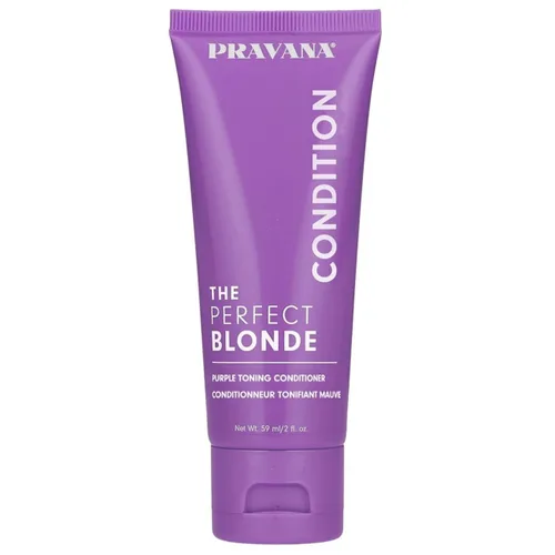 Miniatura 11 de PRAVANA The Perfect Blonde Purple Toning Conditioner Neutralizes Brassy, Yellow Tones For Color Treated Hair Chromasilk Enhances Shine &