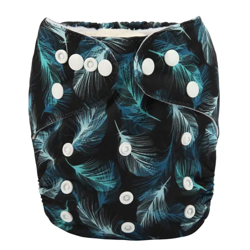 Miniatura 8 de Pañal de bolsillo para bebé, reutilizable, lavable, 8 libras a 36 libras (flecha)