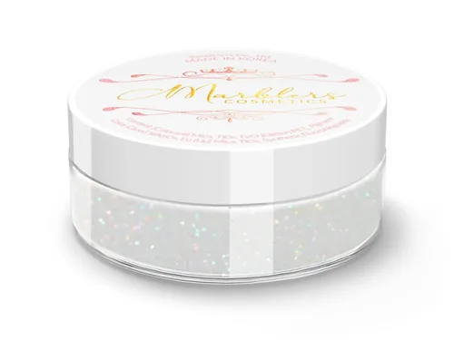 Miniatura 170 de MARBLERS Brillantina de forma gruesa de grado cosmético [estrella] 0.11 onzas (0.11 oz) Escamas No tóxica Vegana Libre de crueldad animal