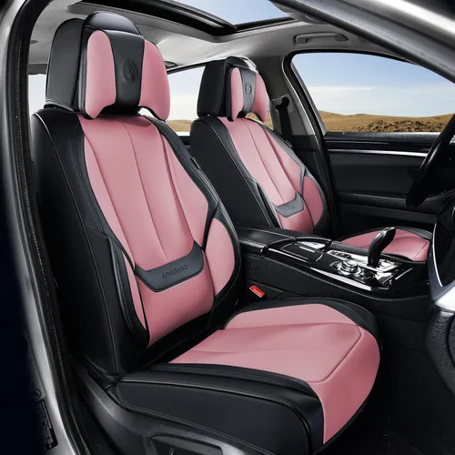 Miniatura 75 de Coverado Juego completo de fundas de asiento de automóvil, fundas de asiento para automóviles, fundas de asiento de coche beige para asientos