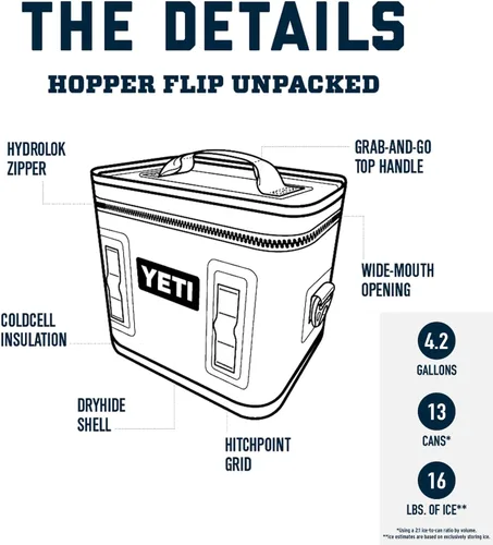 Miniatura 2 de YETI Hopper Flip 12 - Enfriador portátil Oliva