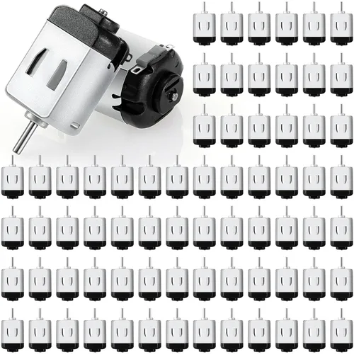 Miniatura 7 de Coume Paquete de 40 motores CC 1.5-3V 23000rpm Mini Hobby Motor eléctrico de alta velocidad para bricolaje Control remoto Juguete Experimentos