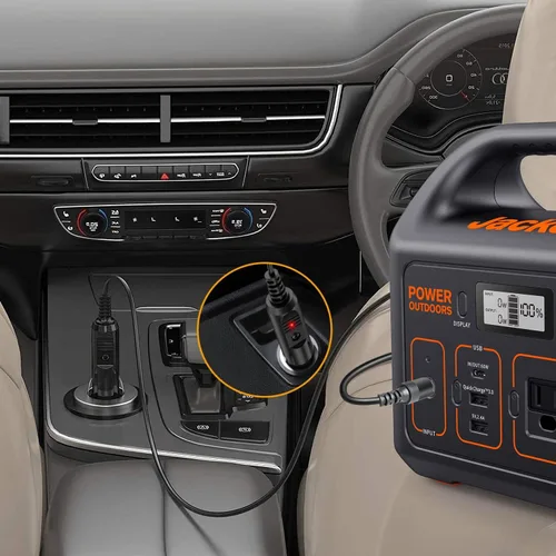 Miniatura 2 de Cable cargador de coche DC 12V/24V compatible con BLUETTI EB3A/EB70/EB70S/AC50S/AC180/AC60/B80, Anker 521 523 533, Jackery Explorer