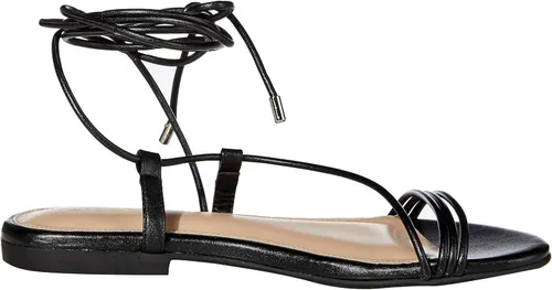 Miniatura 6 de The Drop Sandalias planas Samantha con cordones para mujer