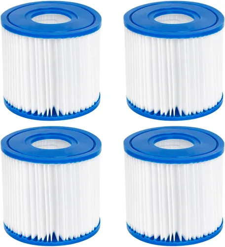 Cartucho de filtro de piscina Filtro de spa para tipo D, compatible con Summer Waves P57100102 SFS-350, RP-350, RP-400, RP-600, RX-600, SFS-600, 4