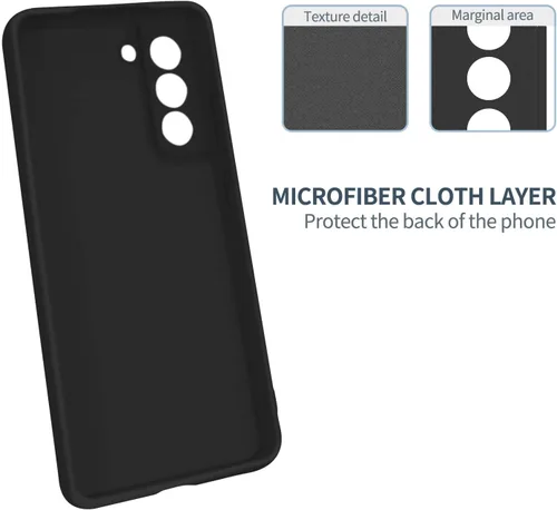 Miniatura 4 de Funda para Galaxy S21 FE, silicona líquida, delgada, suave, TPU Fit, protección de cuerpo completo, a prueba de golpes, para Galaxy S21 FE 6.4
