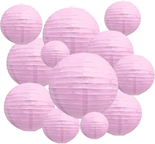 Miniatura 7 de 20 linternas de papel negras para fiestas, 6, 8, 10, 12 pulgadas, chinas, asiáticas, colgantes, redondas, para cumpleaños, bodas, Halloween