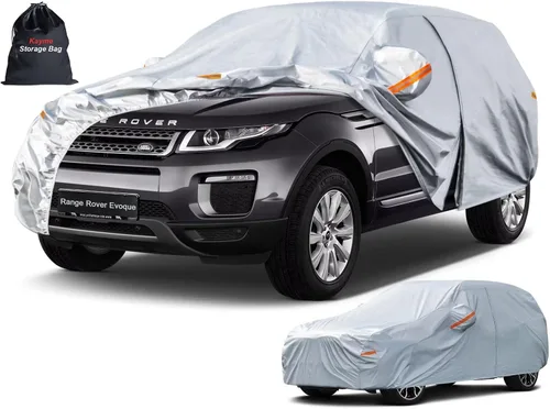 Miniatura 89 de Kayme - Cubierta completa impermeable de 6 capas para automóvil, apta para todo clima, protección para exteriores contra lluvia, rayos ultravioleta