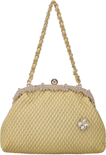 Miniatura 3 de BGMIX Bolsos de noche de las mujeres Bolsos de fiesta Carteras de boda Totes Satchel Monedero de noche Bolso de embrague grande